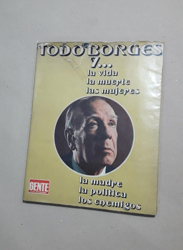 Todo Borges Y / Especial Revista Gente 1977 Usado 