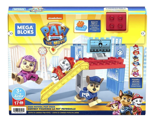 Paw Patrol Chase Articulado Mega Bloks