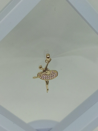 Dije En Oro 14k De Bailarina De Ballet 14k