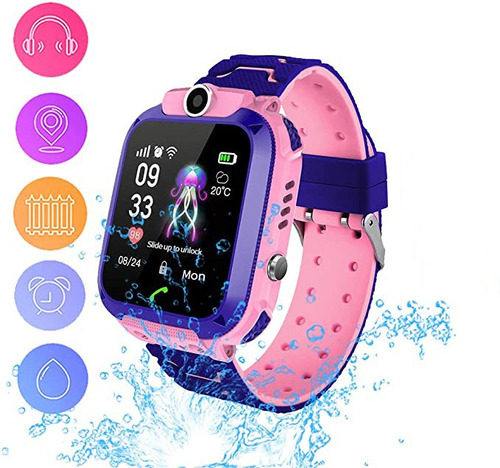 Smart Watch Sos Q12 Reloj Inteligente Para Niños Tarjeta Sim