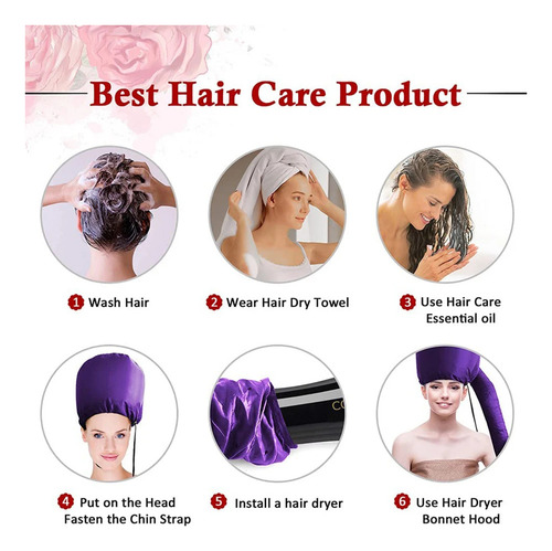 De Gorro Para Peinar Y Secar El Cabello, Gorro Para Cabello