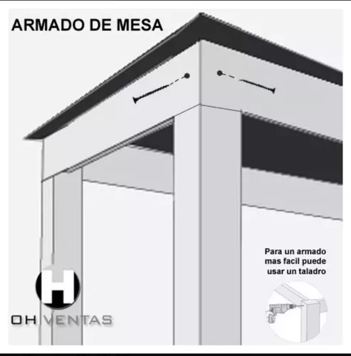 Combo Juego Comedor Mesa 200x80 + 10 Sillas Madera Pino