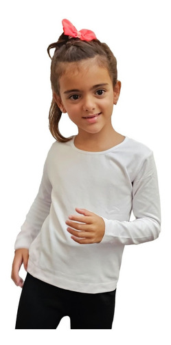 Camiseta Termica Frizada Infantil Niños Unisex Supr Abrigada