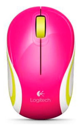 Mini mouse Inalambrico Logitech M187 Rosa Menta 910003653 /v /vc Color First Blush