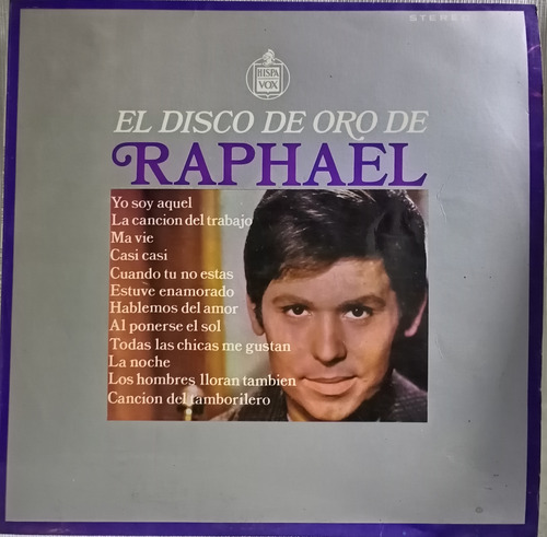 Jch- Raphael El Disco De Oro De...romantico Lp (Usado)