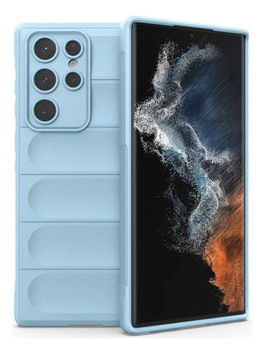 Funda Reforzada P/ Samsung S25/ S25 Plus/ S25 Ultra Celeste S25 Ultra