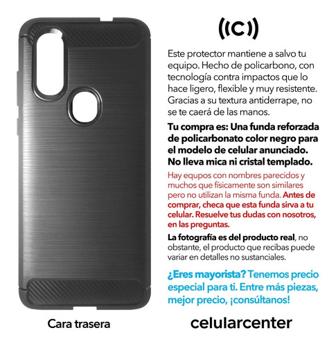 Funda Para Motorola One Vision Case Protector Cover Moto