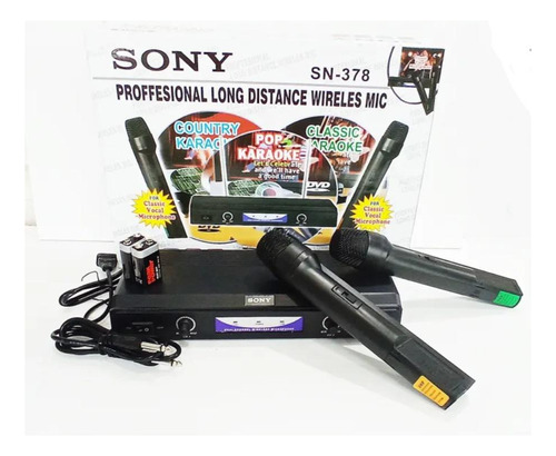 Microfono Profesional Sony Sn-378. 