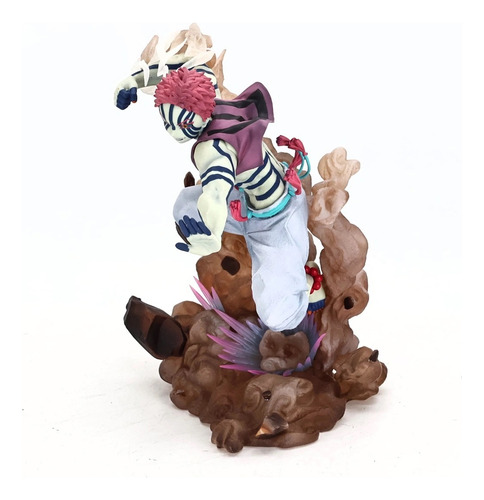 Figura Demon Slayer Akaza 18cm Demonio Tercera Luna Superior