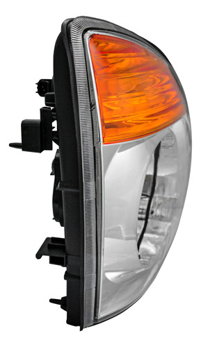 Par Farol Dianteiro Hr Cromado Seta Ambar 2004 A 12