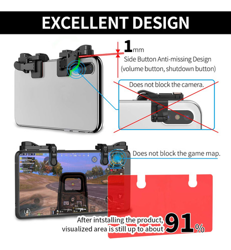 Mobile Gaming Controller Ifyoo Z108 For Android & iPhone