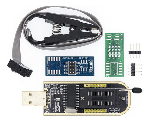 Ch341a Programador Bios Usb 24 Serie 25 Eeprom Bios Flash