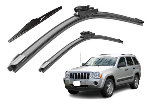 Jgo 3 Limpiaparabrisas Para Jeep Grand Cherokee 2005 Al 2010