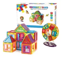Comprar Bloques Magnéticos De Construcción 3d Multiformas 70 Piezas