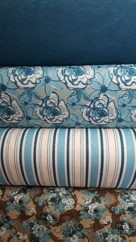 Tecido Jacquard Impermeável Para Parede Sofá Decoração