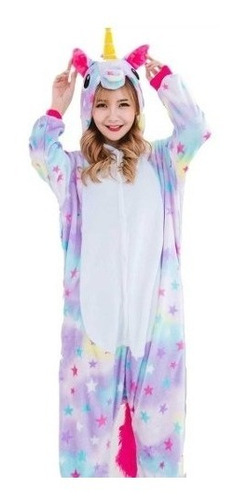 Pijama Kigurumi Unicornio De Estrellas