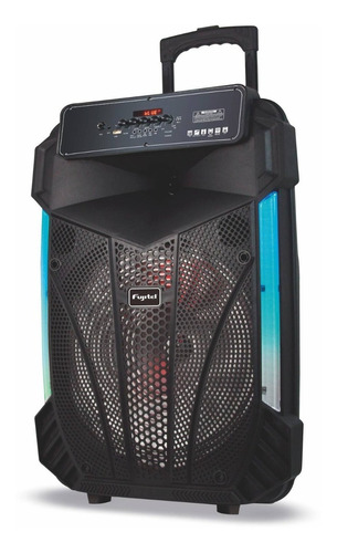 Parlante Karaoke 15 L Bt/mic Wless/usb/aux/fm Fujitel - Hais