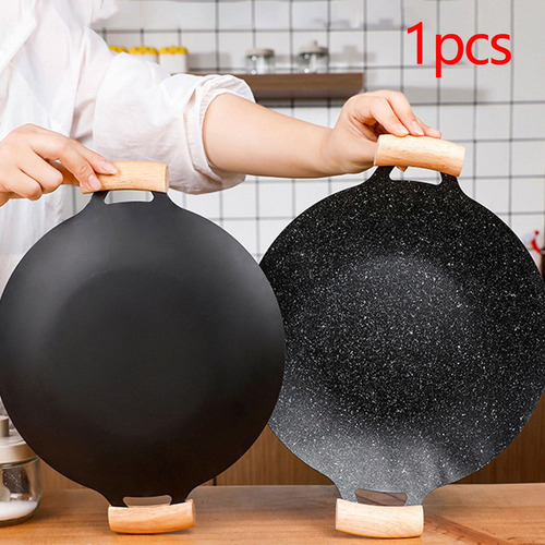 Bbq Grill Pan Hierro Antiadherente Plancha Portátil Pan