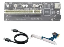 Comprar Placa Adaptadora De Expansão Pci-e Para Pci Asm1083 Support