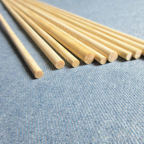 2 X 50 Uds. Palos De Madera Redondos Sin Terminar, Palos