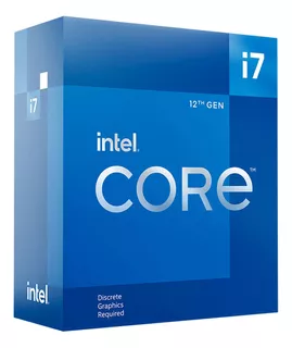 Procesador Intel Core I7 12700f 2.1 Ghz 12 Core Lga 1700