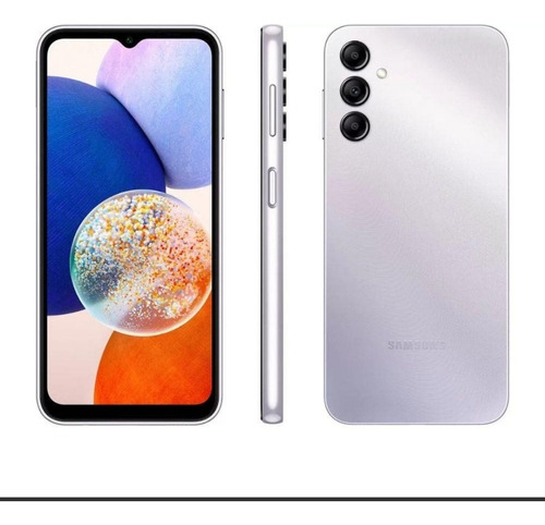 Celular A14 Samsung 5g 128gb 4ram Cor Prateado - Bom (Recondicionado)
