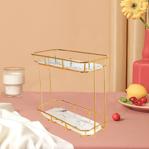 Estante De Almacenamiento Organizador De Pie Rectangular A