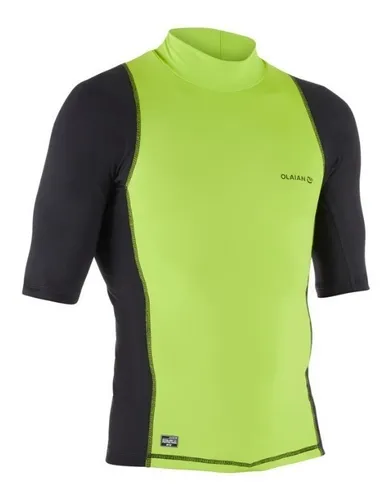 Remera Anti-uv Surf M/c Olaian Decathlon Amarillo Talle 3xl | Cuotas sin  interés