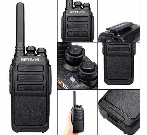 Radio Retevis Rt28 Walkie Talkie Recargable Frs Largo