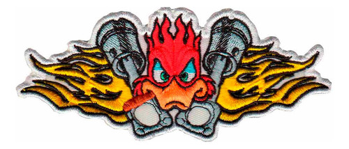 Patch Bordado - Motor Pistao Pica Pau Dv80236-428