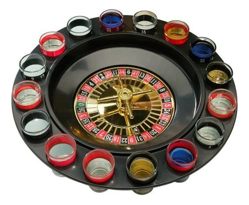 Ruleta De Shots Juego Mesa 16 Copas