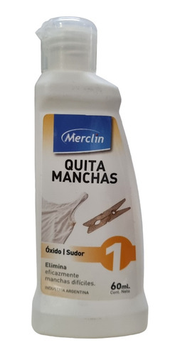 Quita Manchas Para Ropa Liquido Merclin Botella 60ml