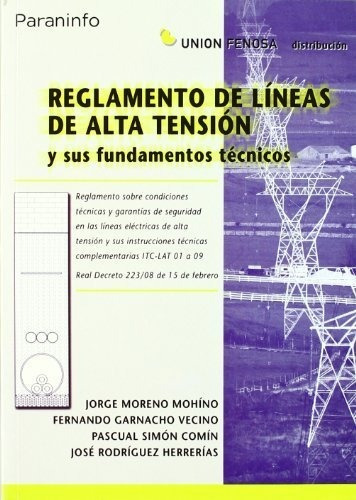 Reglamento Lineas Alta Tension Y Fundamentos Tecnicos - J...