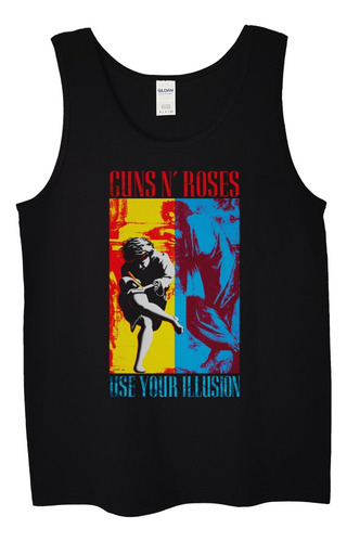 Polera Musculosa Guns N Roses Use Your Illu Rock Abominatron