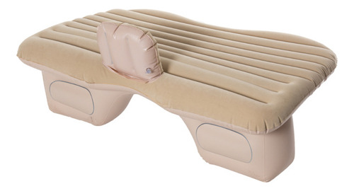 Colchon Inflable Con Compresor 12v Y 2 Almohadas Para Auto