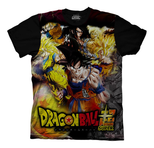 Camiseta Dragon Ball Z  Goku Vegeta Adulto Anime Comics