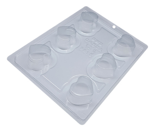Kit 3 Forma Trufa Pequeno Coração 3 Partes C.9916 Bwb