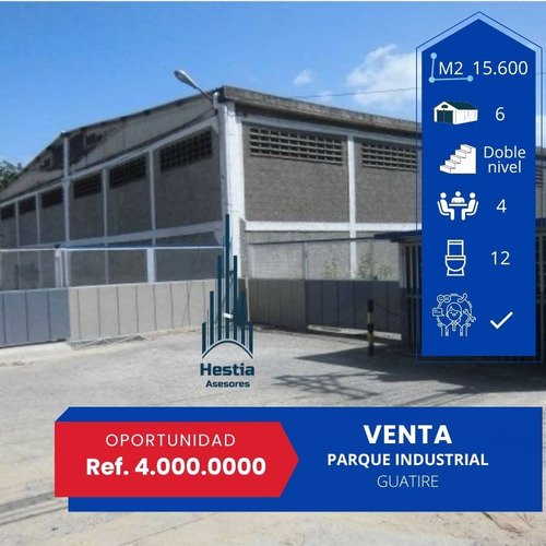Imagen 1 de 6 de En Venta, Parque Industrial 15.600 Mts2. Ubicado En Guatire
