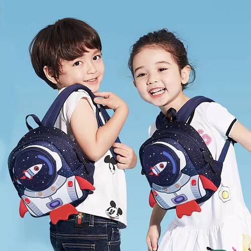Mochila Infantil Rh-mochi Com Guia De Segurança 3d Com Desen