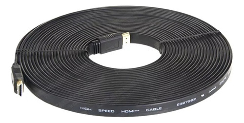Cable Hdmi Plano 20 Mtr Premium 100% Cobre Ver. 1,4b 2160 Dp