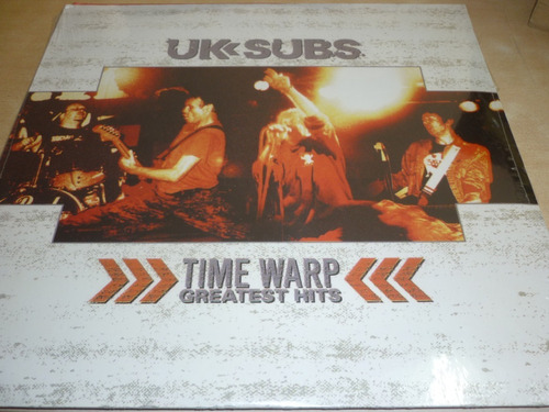 Uk Subs Time Warp Greatest Hits Lp Vinilo Nuevo