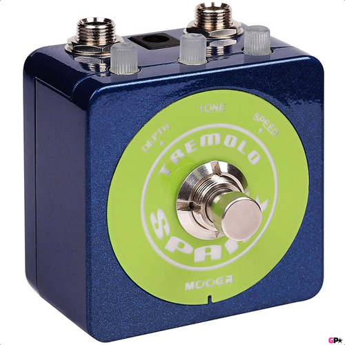 Pedal Tremolo Mooer Spark Tremolo Con Control De Onda Clasic