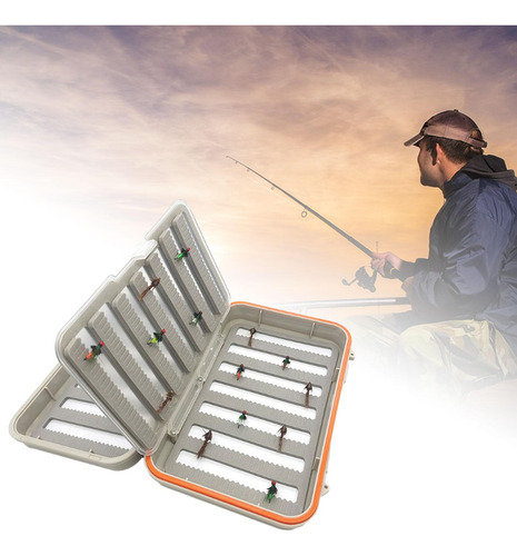Caja Para Moscas Impermeable, Bolsillo De Almacenamiento