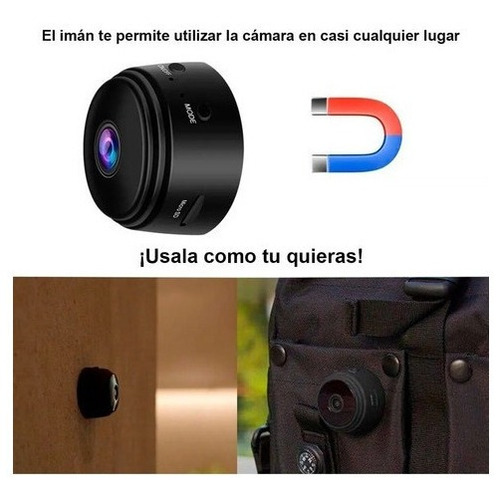 Minicâmera Wi-fi Hd Hd 1080p Babá Câmera Espiã Escondida