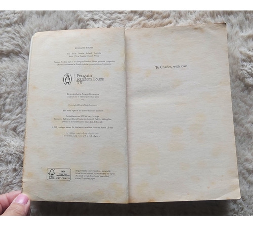 Livro Me Before You, Autora Jojo Moyes, 2012, Penguin Books (Usado)