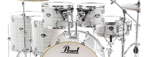 Bateria Pearl Export Exx White 22,10,12,14,16 Ferragens