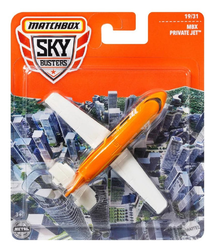 Matchbox Sky Busters Mbx Private Jet Mattel Hht51