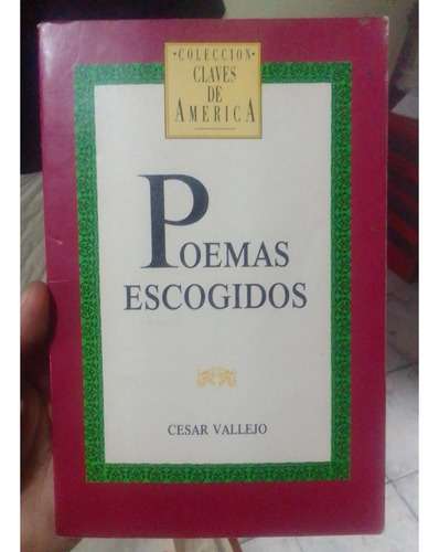 Libro Físico Poemas Escogidos Cesar Vallejo (Reacondicionado)