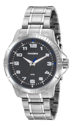 Relógio Masculino Mondaine Original Aço Inox 99467g0mvne2