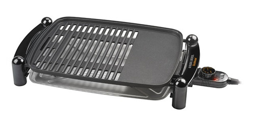 Imagen 3 de 3 de Parrilla Y Plancha Black & Decker Antiadherente Ig201